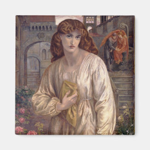 Gruß von Beatrice durch Dante Gabriel Rossetti Magnet