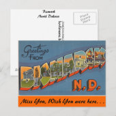 Gruß von Bismark Postkarte (Vorne/Hinten)