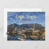 Gruß von Captown Landschaftlich Postcard Postkarte (Vorne/Hinten)