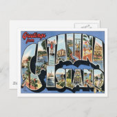 Gruß von Catalina Island Kalifornien Postkarte (Vorne/Hinten)