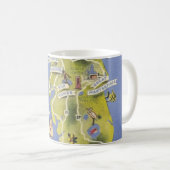 Gruß von Central Florida Card Kaffeetasse (VorderseiteRechts)