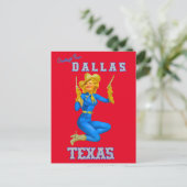 Gruß von Dallas Texas Postcard Postkarte (Stehend Vorderseite)