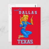 Gruß von Dallas Texas Postcard Postkarte (Vorne/Hinten)