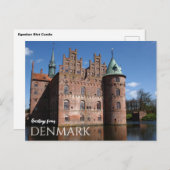 Gruß von Denmark Castle Postcard Landschaftlich Postkarte (Vorne/Hinten)
