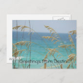 Gruß von der Postkarte Destin (Vorne/Hinten)