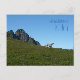 Gruß von der schönen norwegischen Fotokarte Postkarte