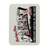 Gruß von Derry Maine Magnet (Vertikal)