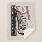 Gruß von Derry Maine Sherpadecke (Vorderseite)