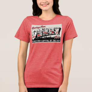 Gruß von Derry Maine Tri-Blend Shirt
