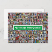 Gruß von Dublin Postcard Postkarte (Vorne/Hinten)