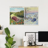 Gruß von Florida Poster (Heimbüro)