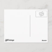 Gruß von Indiana Vintage Postkarte (Rückseite)