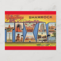 Gruß von Kleeblatt Texas Vintage Travel