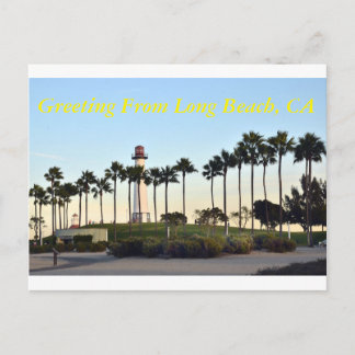 Gruß von Long Beach CA Postkarte