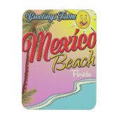 Gruß von Mexico Beach Florida Magnet (Vertikal)