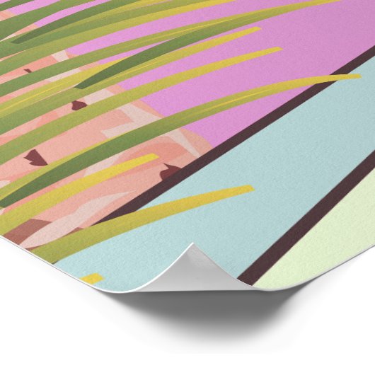 Gruß von Mexico Beach Florida Poster (Ecke)