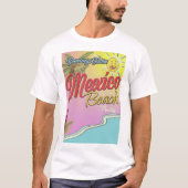 Gruß von Mexico Beach Florida T-Shirt (Vorderseite)