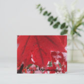 Gruß von Minnesota Postkarte (Stehend Vorderseite)