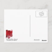 Gruß von Minnesota Postkarte (Rückseite)