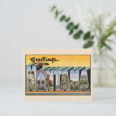 Gruß von Montana Große Briefkarte Postkarte (Stehend Vorderseite)