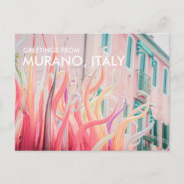 Gruß von Murano Italien Postcard Postkarte