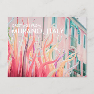 Gruß von Murano Italien Postcard Postkarte