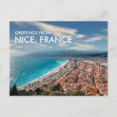 Gruß von Nice France Postcard Postkarte (Vorderseite)
