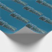 Gruß von No Signal Geschenkpapier (Ecke)