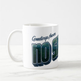 Gruß von No Signal Kaffeetasse