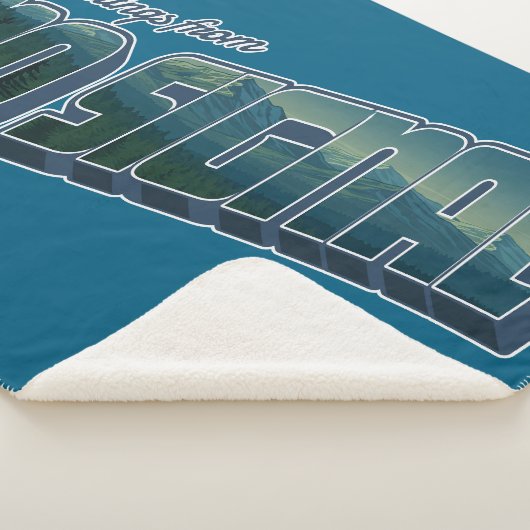 Gruß von No Signal Sherpadecke (3/4)