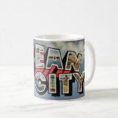 Gruß von Ocean City Kaffeetasse (VorderseiteRechts)