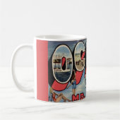 Gruß von Ocean City Kaffeetasse (Links)