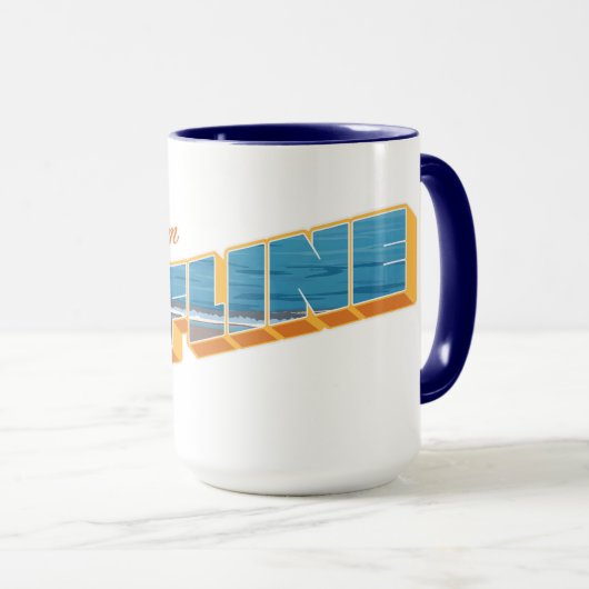 Gruß von Offline Tasse (VorderseiteRechts)