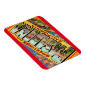 Gruß von Pasadena California Magnet (Rechte Seite)