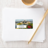 Gruß von Pittsburgh PA Adressaufkleber (Insitu)