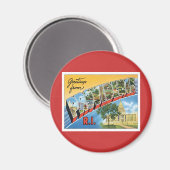 Gruß von Providence, Rhode Island Magnet (Vorderseite/Rückseite)