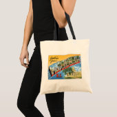 Gruß von Providence, Rhode Island Tote Bag Tragetasche (Vorderseite (Produkt))