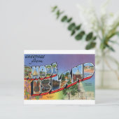 Gruß von Rhode Island Postkarte (Stehend Vorderseite)