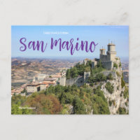 Gruß von San Marino Postcard