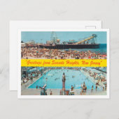 Gruß von Seaside Heights, New Jersey Travel Postkarte (Vorne/Hinten)