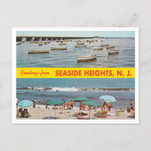 Gruß von Seaside Heights, New Jersey Travel Postkarte