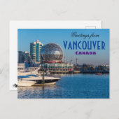 Gruß von Vancouver Canada Postcard Postkarte (Vorne/Hinten)