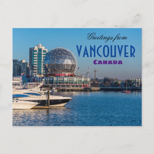 Gruß von Vancouver Canada Postcard Postkarte (Vorderseite)