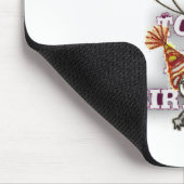 Gruß zum Geburtstag: Herzlichen Glückwunsch zum Ge Mousepad (Ecke)