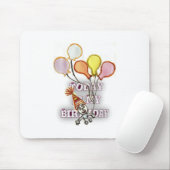 Gruß zum Geburtstag: Herzlichen Glückwunsch zum Ge Mousepad (Mit Mouse)