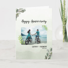 Gruß zum Jubiläum Gepackte Gruß Karte