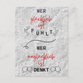 Grussarmut Postkarte (Vorderseite)