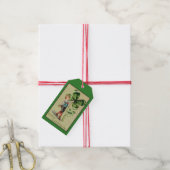 Grüße am St. Patrick's Day Geschenkanhänger (Mit Garn)