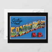 Grüße an Bismark Postkarte (Vorne/Hinten)