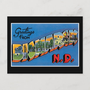 Grüße an Bismark Postkarte